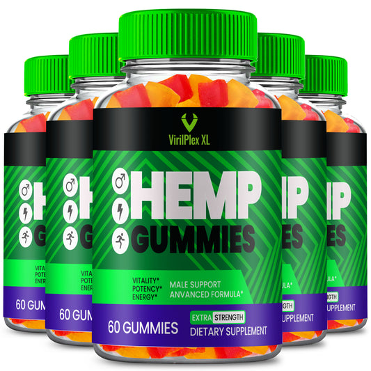 (5 Pack) Virilplex XL Gummies Health and Wellness Support (300 Capsules)