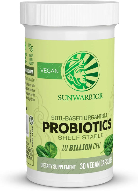 Organic Soil-Based Probiotics | 10 Billion CFU for Digestive Health, 30 Ct